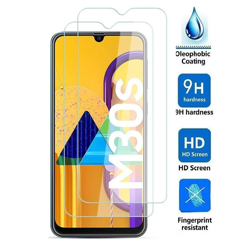 For Samsung M30s Tempered Glass Screen Protector Shield For Samsung Galaxy M30S Protective Glass Film 9H 0.26mm