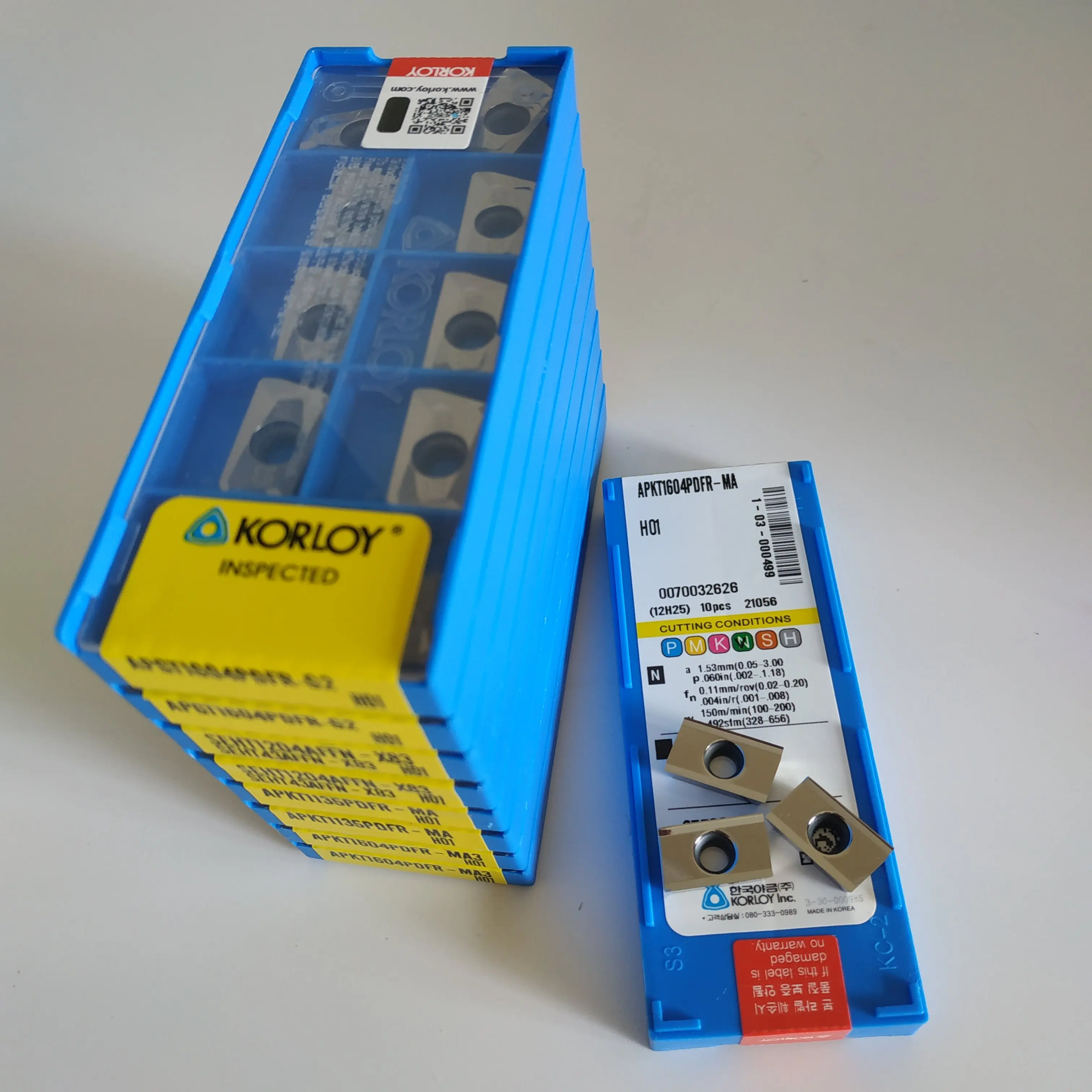 CNC Inserts APKT1604PDFR-MA H01 MA3 1604 Aluminum Inserts 1135