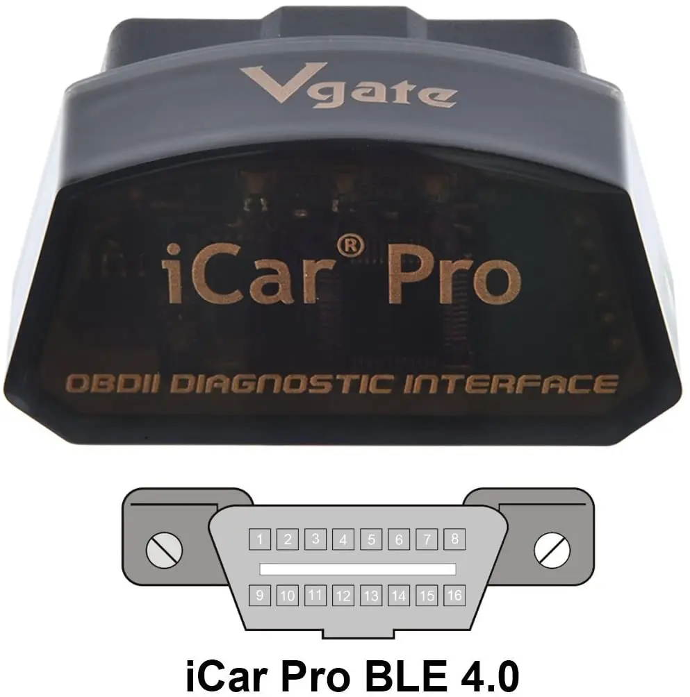 Vgate iCar Pro Bluetooth 4.0/ iCar Pro WIFI OBD2 Sanner Code Reader OBDII Car Diagnostic Check Engine Light Tool for iOS/Android