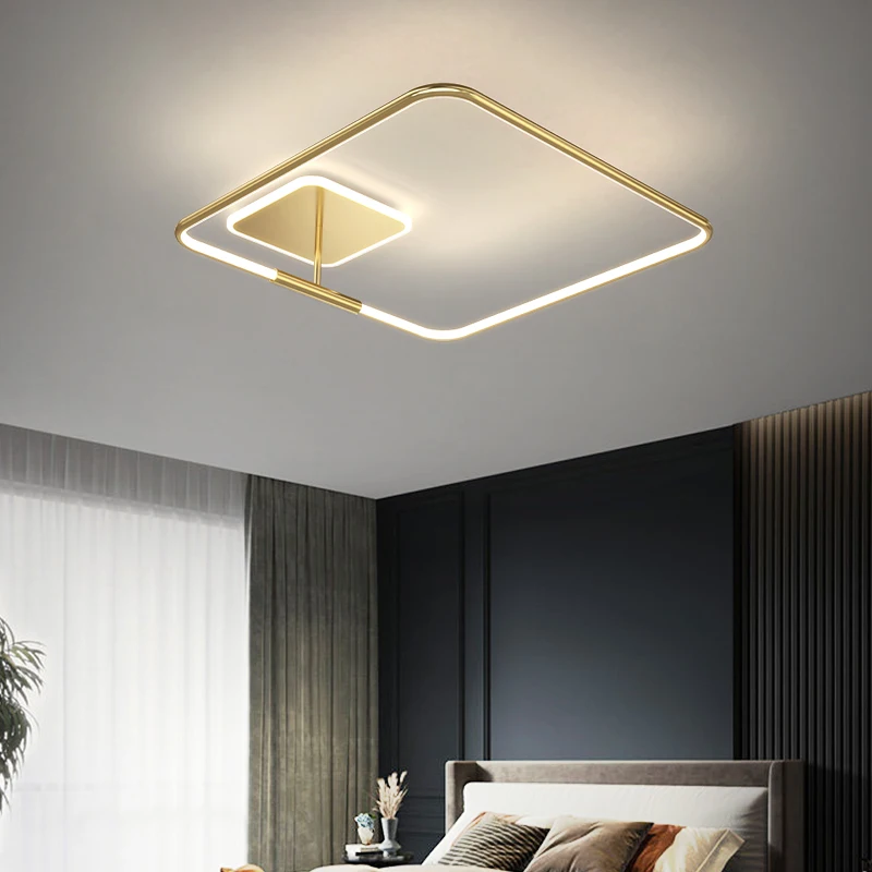 

Ultra Thin LED Chandelier For Bedroom Kitchen Dining Room Hotel Foyer Villa Restaurant Studyroom Coffee Bar Office Indoor Lamp