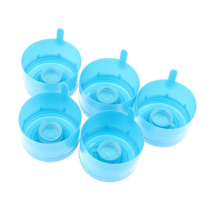 5ชิ้น/ล็อตAnti Peel Off Tops 3/5แกลลอนน้ำขวดSnapบนฝาปิดNon Spill Reusableเปลี่ยนขวดน้ำหมวกขายส่ง