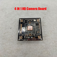 DIY 4 in1 CCTV pcb camera module board 2MP 1080P IMX323 CMOS +8536H DSP