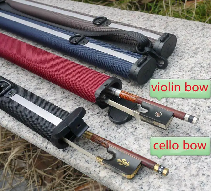 High Quality lightweight Durable Oxford Cloth Aluminum Alloy Violin Bow Case 4/4