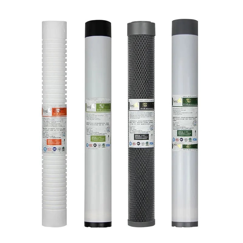 20Inch SOOEL Quick Connect PPF/SEDIMENT CARTRIDGE With 2 fittings Water Purifier Filter Cartridge Aquarium REVERSE OSMOS