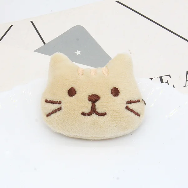 10Pcs/lot Cute little cat cartoon doll patches appliques for DIY headwear hair clip accessories shoes and socks accessories