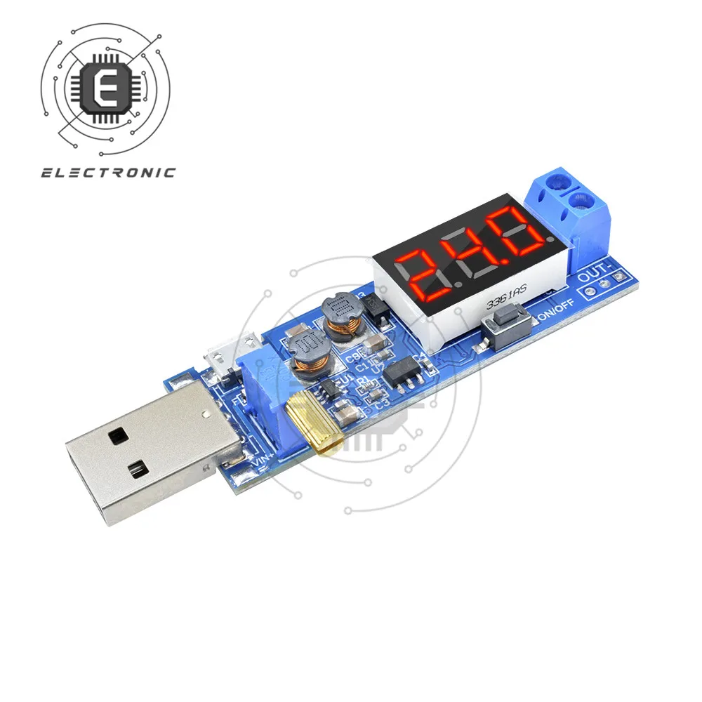 XY-TR01 USB DC-DC 5V to1.2-24V Digital Display High Precision Dual Output Automatic Constant Temperature And Humidity Controller