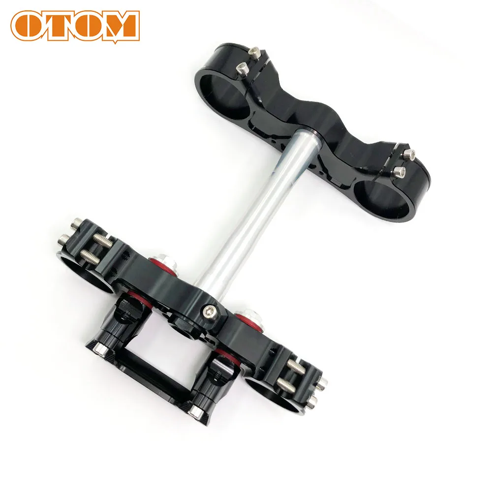 OTOM For KTM Motorcycle Steering Stem Assembly Upper/Lower Triple Tree Clamps And Riser Adaptor Bar Mount SX EXC XCW XCF 125-530