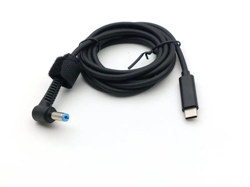 DC USB Type C to 5.5x1.7 Male Plug Converter USB C PD Charging Cable Cord New