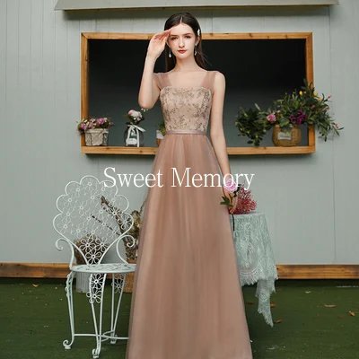 SW075 Braut Schwester Gruppe Brautjungfer Kleider Süße Speicher Weibliche Fee Hochzeit Prom Partei Robe De Soiree