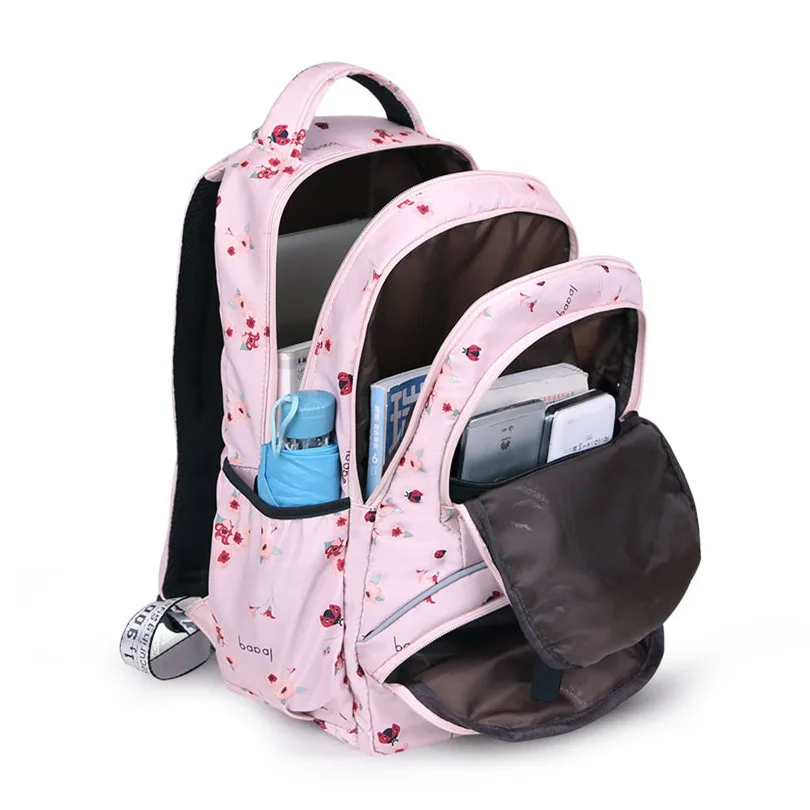 Fengdong kids waterproof school backpack for girls school bags cute ballon printing laptop backpack children backpacks schoolbag