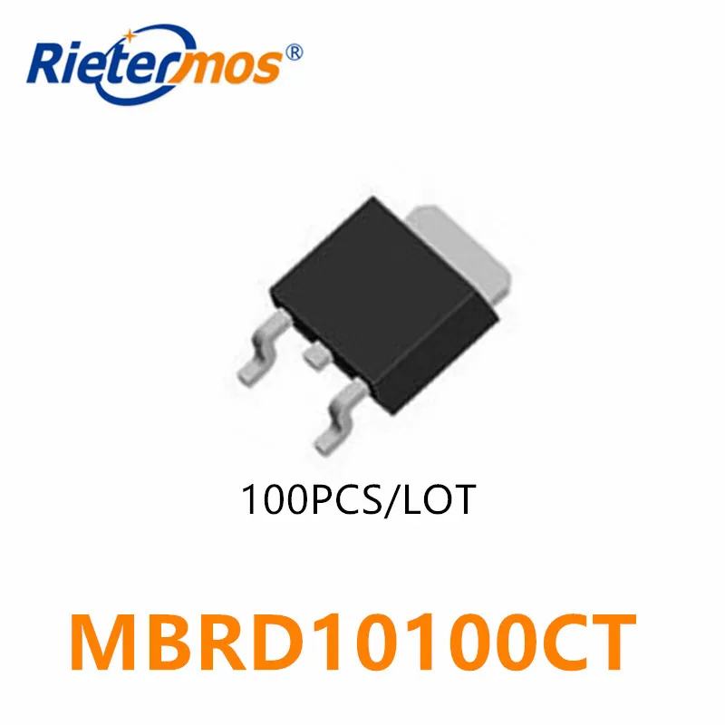 100 pezzi mmbrd10100 10A100V TO252 made in China alta qualità