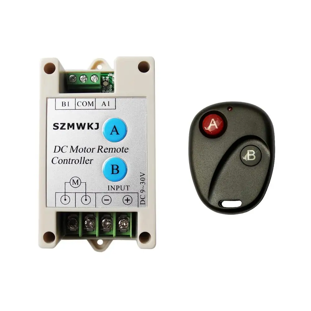 Electric 12V /24V Volt DC Remote Control DC Motor Forward Reverse Controller Module For Heavy Duty Linear Actuator / Elevators