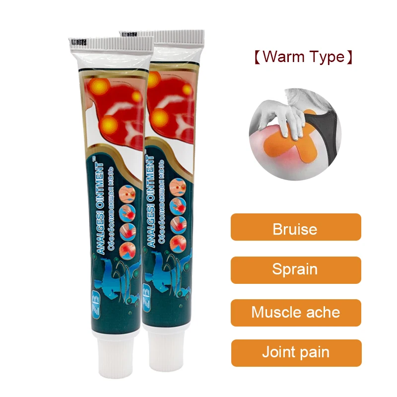 1/3Pcs Active Cream Relax Muscles Relief From Rheumatic Arthritis Pain Treatment Hand Hurt Muscle Strain Sprain Pain Ointment