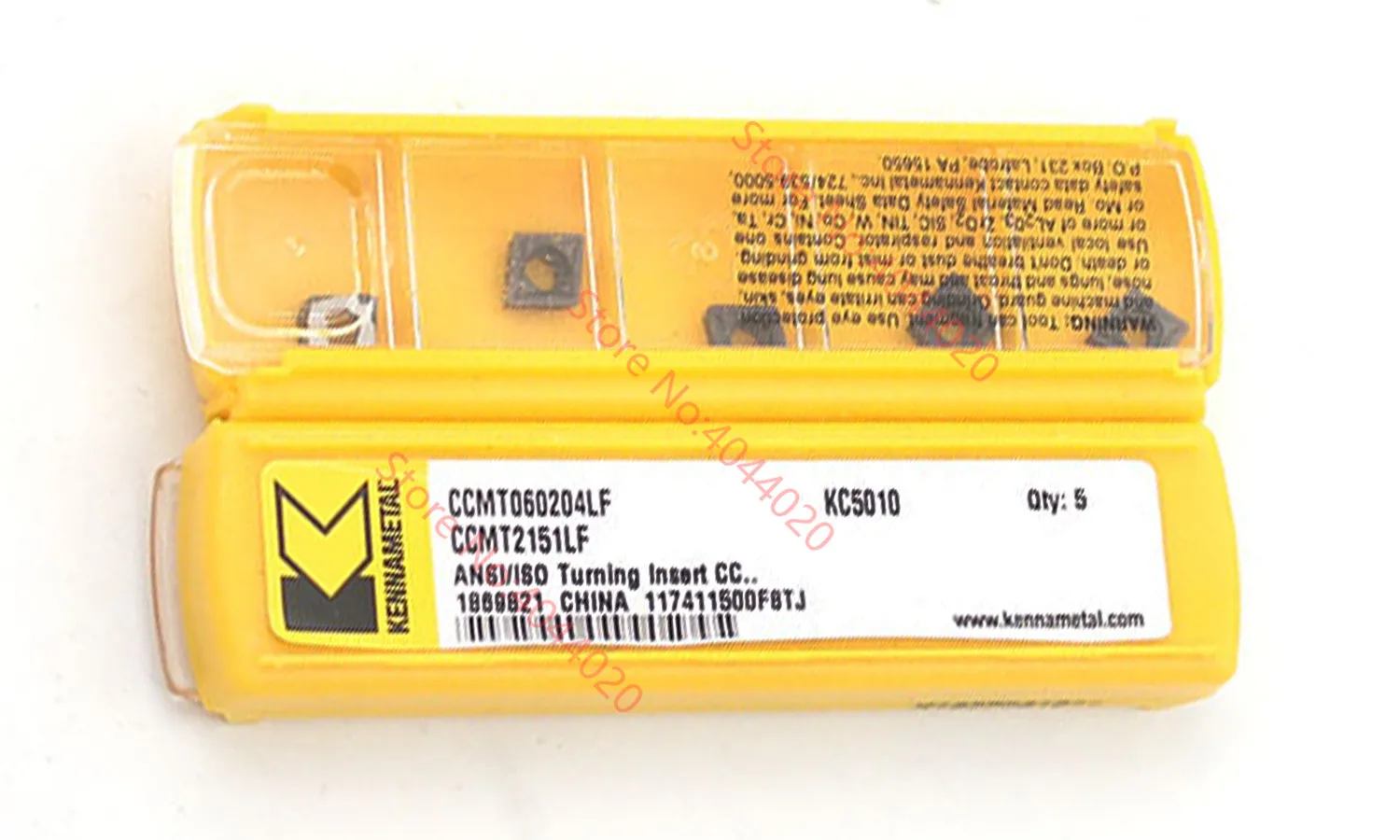 Kennametal CCMT060204FW CCMT21.51FW KCU10 10pcs carbide insert CCMT inserts 2BOXS