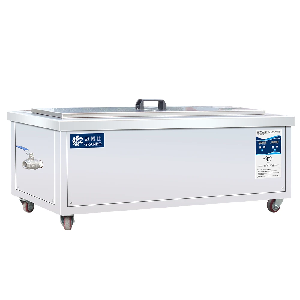 Granbo Ultrasonic Cleaner 900W 70L Lengthen Bath CE FCC Certificated for Long Hardware Casting Gun-barrel Injector Shaft Parts