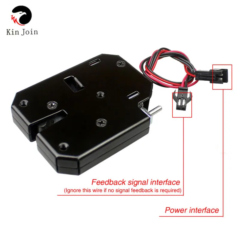KINJOIN High Quality Electric Control Lock 12V Parcel Locker Lock Hot Sale System Control 12V/1.5A-2A Smart Express Locker Lock
