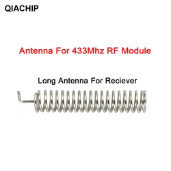 QIACHIP 20Set 433MHz RF Spring Antenna RF Receiver Transmitter Module 433 MHZ For Smart Home Light Wireless Remote Control Switc