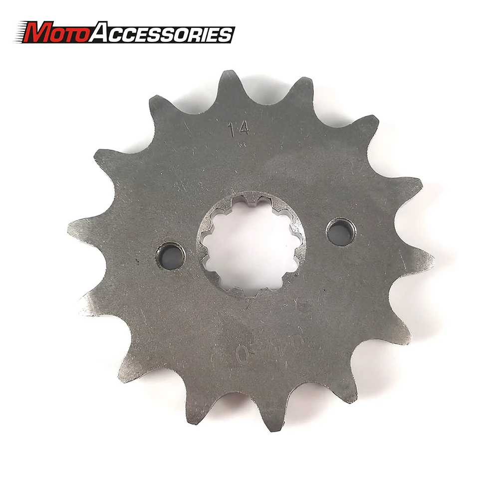 For Honda CRF250L CBR250 CBR300 XR250 Motorcycle Chain Sprocket Chain 520 Front Sprockets Pit Bike Motorcycle Accessories