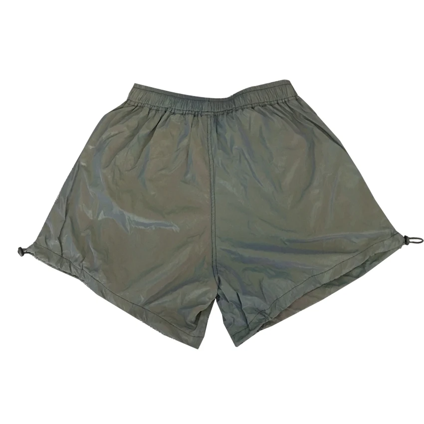 Reflective Shorts Women Night Glow Secure Hip Hop Elastic Waist Female Short Pant Casual Sport Short Trousers Club Wear
