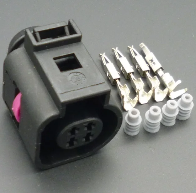 worldgolden 2,3,4,6,8Pin männlich weiblich Elektrische Kabelbaum Stecker Verkabelung Für VW Audi A4 A6 A8 Q5 Q7 2004 - 2009 1J 0973702