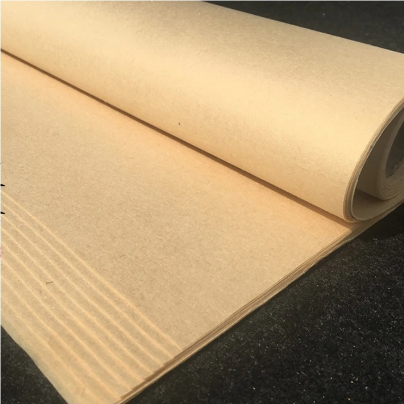 

Half Ripe Xuan Paper Chinese Painting Calligraphy Paper Yunlong Fiber Rice Paper Student Super Thin Gold Foils Papel Arroz