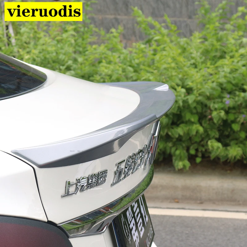For MG 6 MG6 2017-2018 Rear Trunk Spoiler High Quality ABS Plastic Primer Color Car Tail Wing Decoration