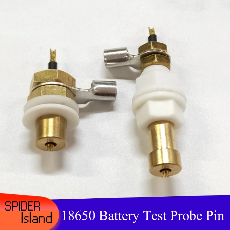 4 - way 18650 Battery Test Stand Probe Thimble Battery Pin Spring Pin Battery Testing Charging Pin Polymer Test