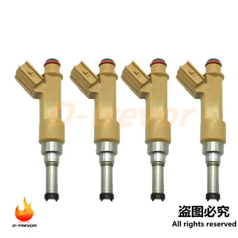 4pcs 23250-0T010 OEM Fuel Injector Nozzle for 2009-2016 Toyota Corolla Matrix 1.8L 23250-0T020 23209-09140 23209-39145