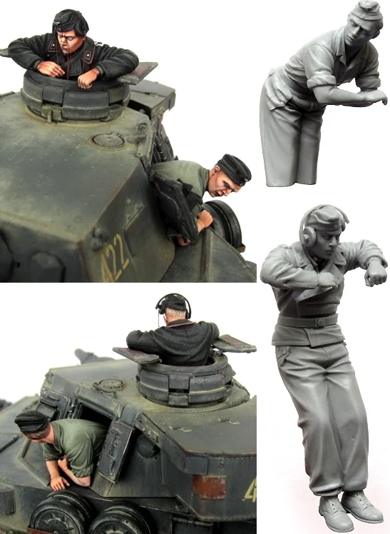 1/35 레진 모델 피규어 GK, 밀리터리 테마, 미조립 및 미도색 키트