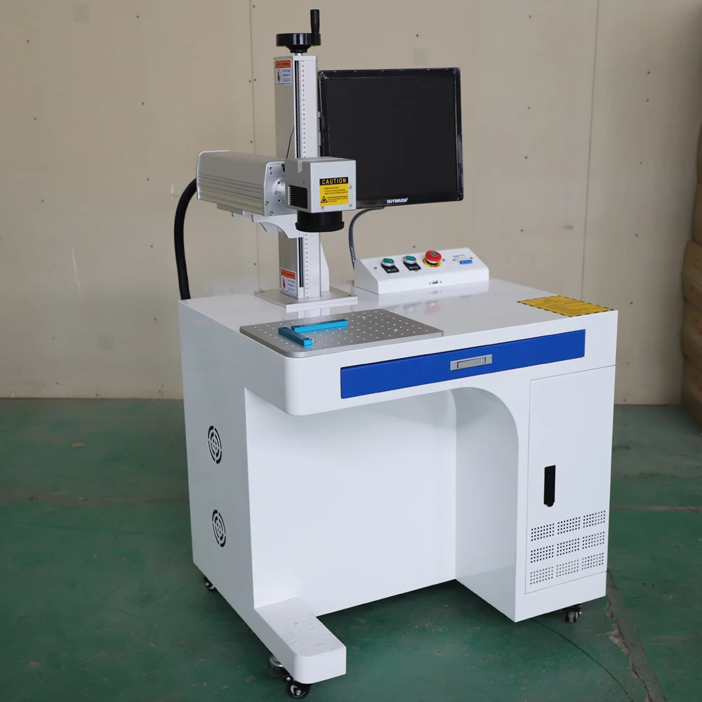 2020 New Raycus JPT 20w 30w 50w Fiber Laser Fiber Marking Machine For Metal Fiber laser Engraving Stainless Steel Cups