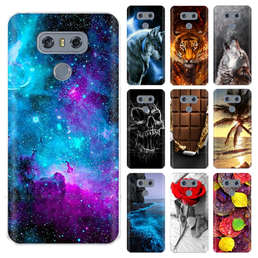 For LG G6 G5 Case Silicon Soft TPU Fundas Phone Shell For LGG6 LG G5 G6 Cover Coque For LG G 6 G6 G5 Phone Case Bumper