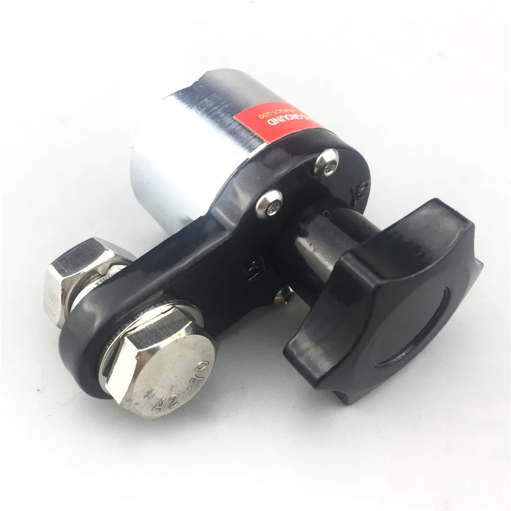 ALLSOME 200A/300A/600A Magnetic Welding Ground on/Off Soldering Grounding Clamp Iron Welding Machine Neodymium Magnet Connector