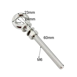 Marine Grade 316 Stainless Steel Lifting Eye Bolt M6 * 60 Ring Screw Bolt