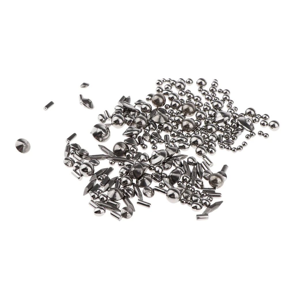 Prettyia 1BL/450g Stainless Steel Beads Tumbling Media Shot For Polishing