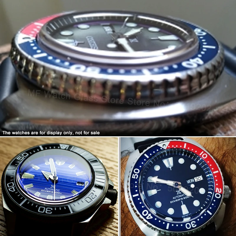 Imagem -06 - Sapphire Crystal Glass Ver Parts Seiko Turtle Prospex Series Srp775 Srp777 Sbdc053 32x5.0 mm