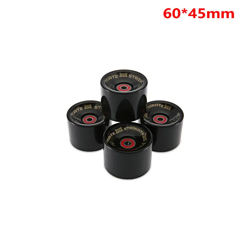 STRIKATE Neue Longboard Räder 78A 70*51mm Skateboard PU Räder 4 stücke Weiche Longboard Räder 60*45mm