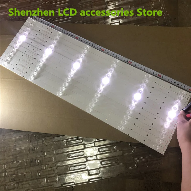 

SVH550AB1-6LED-REV0-13103011 for Hisense LED55K20JD 55 inch 6LED TV backlight strips 610mm SVH550AB1 100%NEW