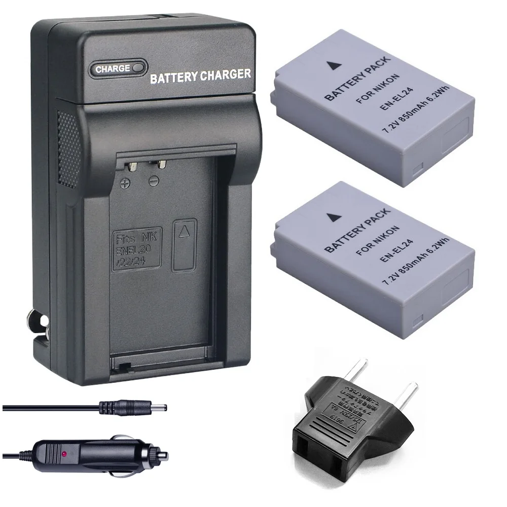 Nikon EN-EL24 EL24 Battery For Nikon 1 J5 Mirrorless Digital Camera