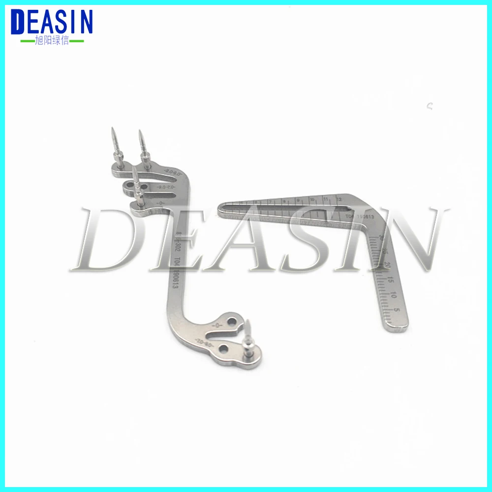 Dental implants instruments oral planting positioning guide dental implant tools planting positioning angle ruler Dentist tools