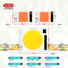 Full Spectrum Hydroponic LED Grow Light 50W-100W #2