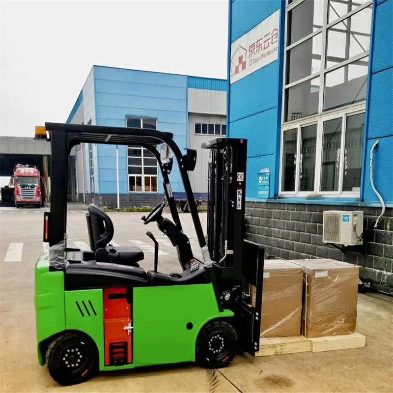 Carrello elevatore elettrico 1.5Ton carrelli elevatori idraulici a quattro ruote