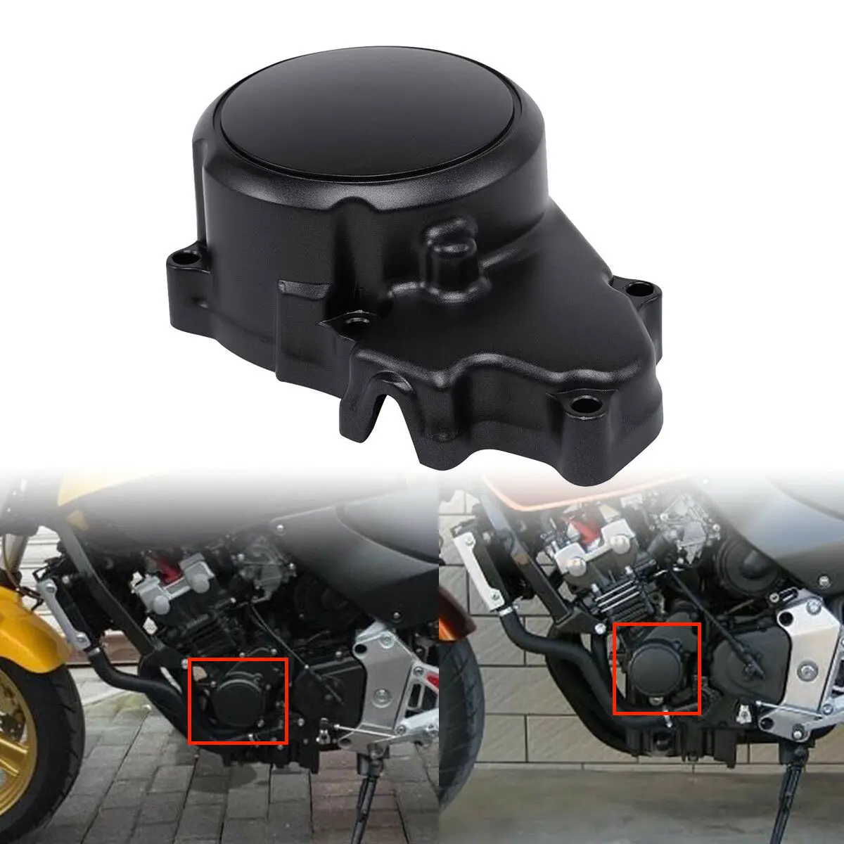 Matte Black Engine Stator Crank Case Cover For Honda Hornet 250 1998-2007 2006 2005 2004 2003 Motorcycle Accessories