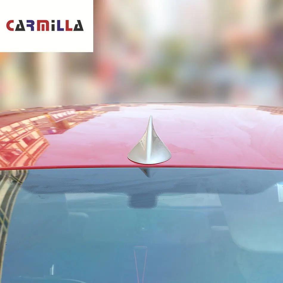 Carmilla Car Shark Fin Antenna with Blank Radio Signal Cover Sticker Fit for Ford Focus 2 MK2 2008 - 2011 KA 2011 - 2019