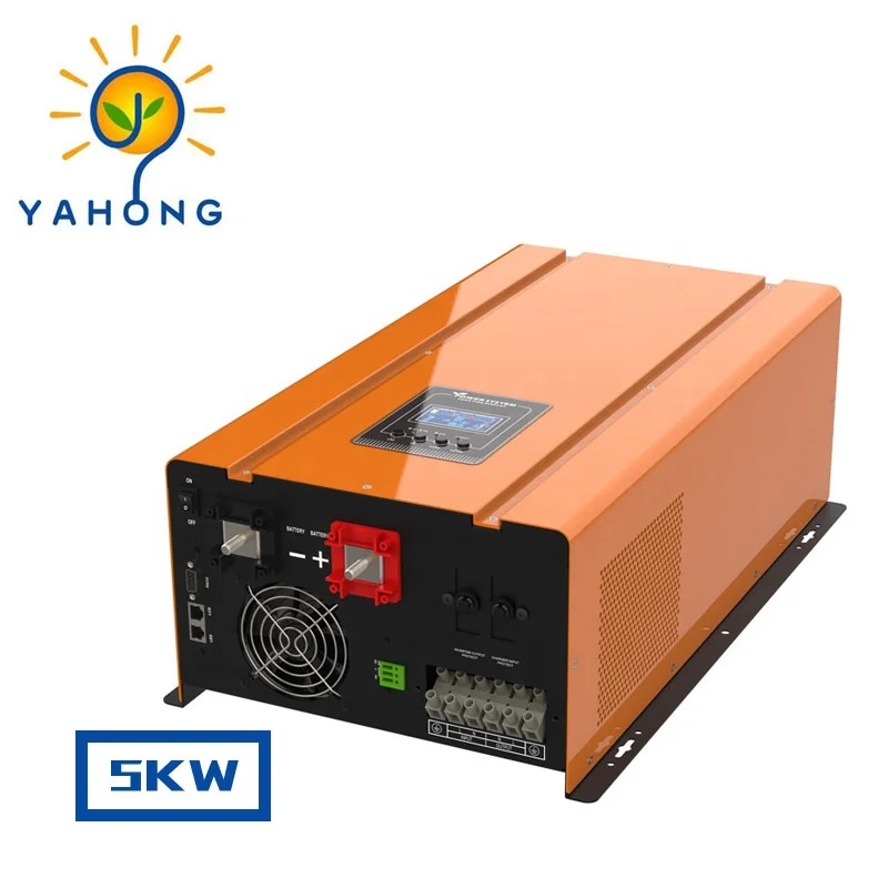 

hybrid inverter 5kw 220v 110v adjustable solar inverter