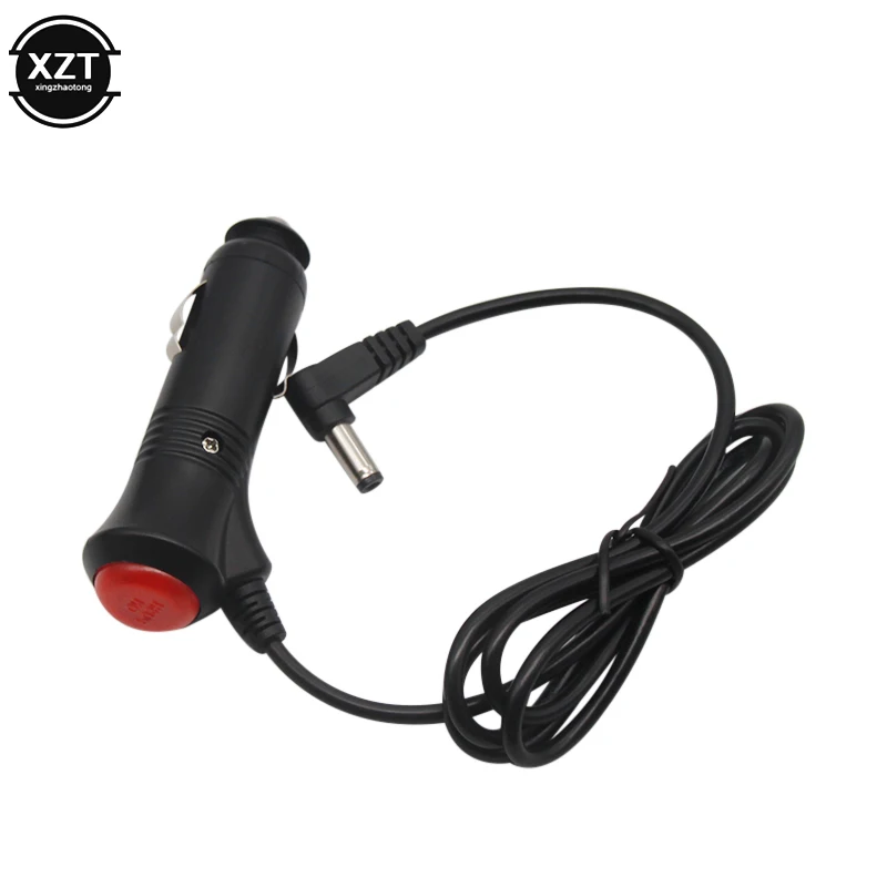 12V 24V DC 2.1x5.5mm Plug Car Cigarette Lighter Charger Power Cable Cord Lead For Car Monitor / Camera 3M