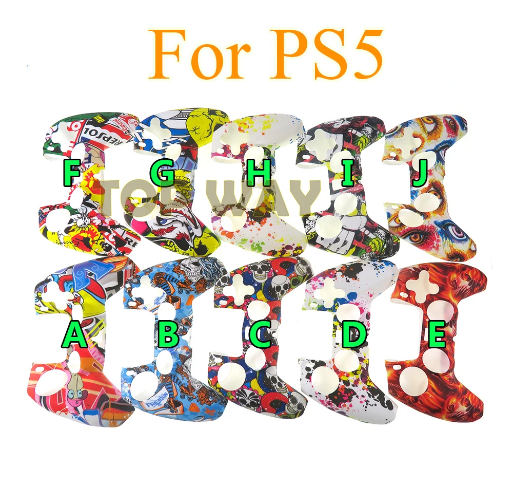 

40PCS For PS5 Soft Silicone Gel Rubber Case Cover For SONY Playstation 5 For PS5 Controller Protection Case For PS5 Gamepad