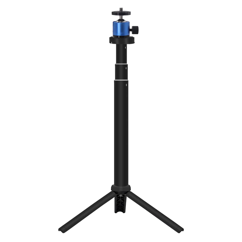 Trípode totalmente de Metal con Control para iphone, Gopro, Xiaomi, Huawei, teléfono móvil, fotografía en vivo, Selfie, anillo de luz para cámara