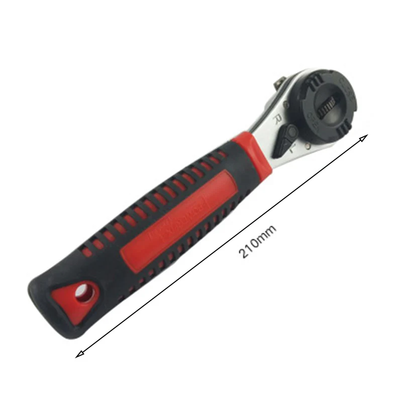 Llave de mano métrica 6-22, llave de trinquete, multifunción, ajustable, para reparación de automóviles, para el hogar