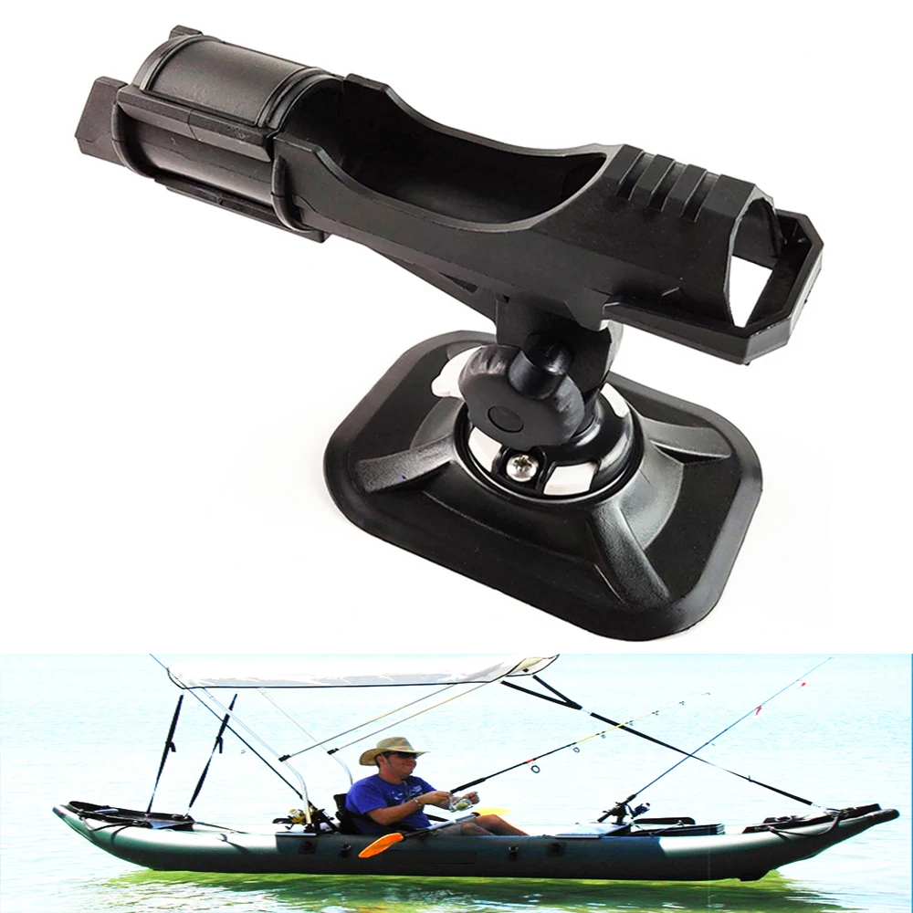 Boat Fishing Kayak Accessories Small Boat Raft Fishing Tool Fishing Rod Holder Pvc Sup Board Rod Holder