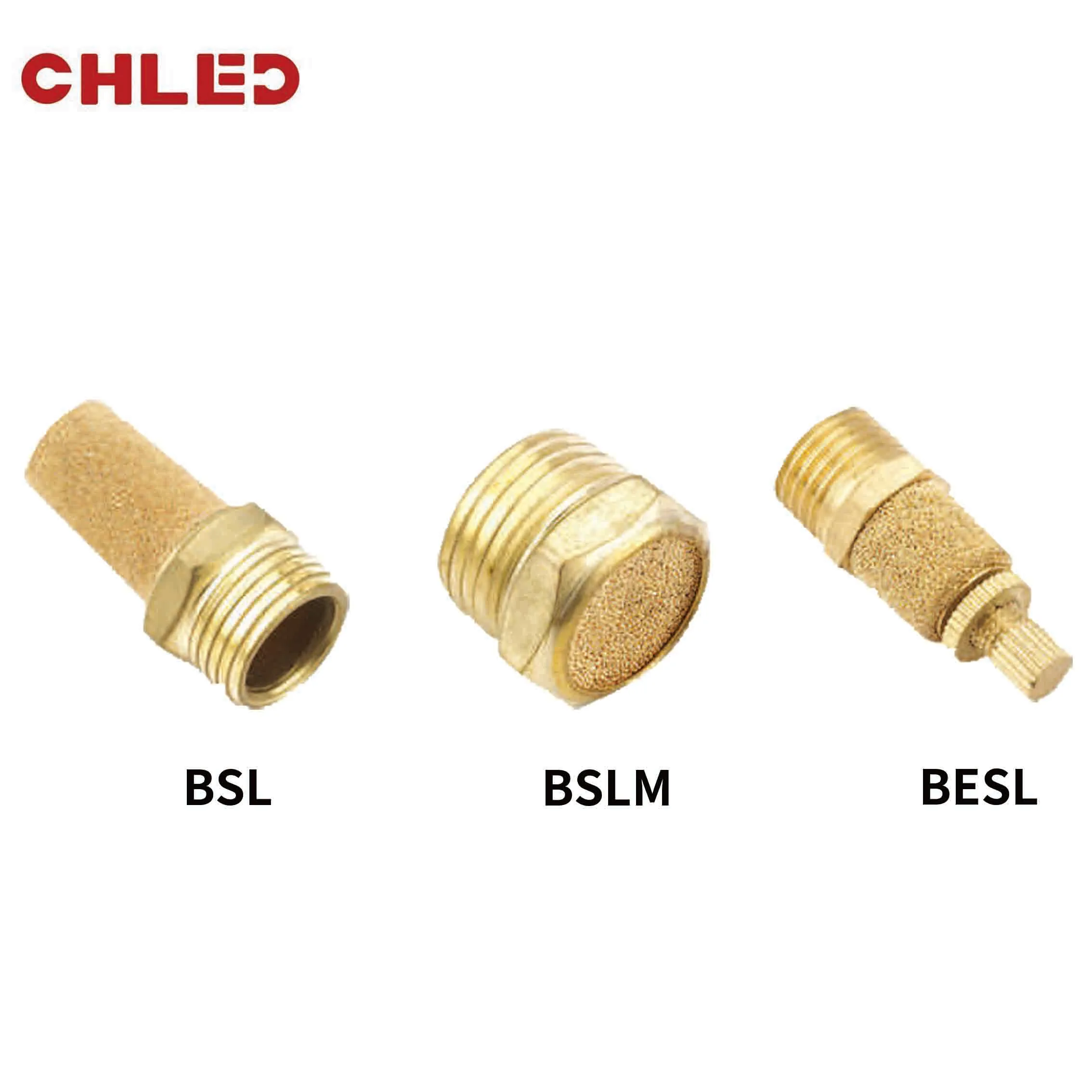 Fitting Noise Filter Reducer Connector BSLPneumatic  BSL M5 1/8